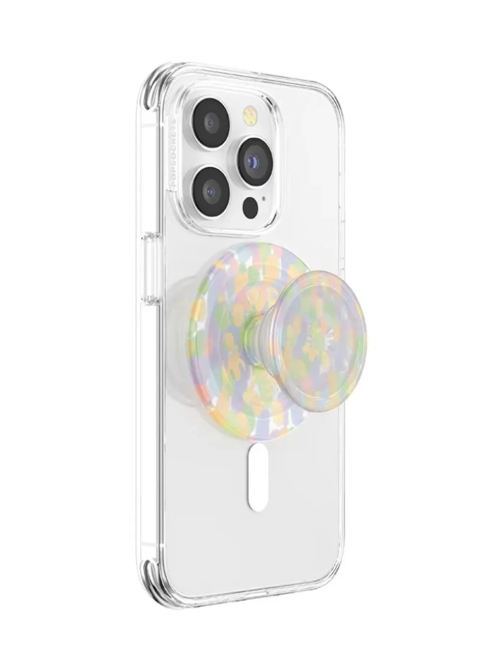 Popsockets Phone PopGrip for MagSafe Magnetic Holder Rainbow Glass
